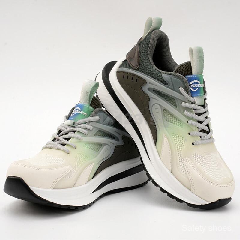 2023 Work Shoes Anti-smashing Anti-piercing Safety Shoes Men...
