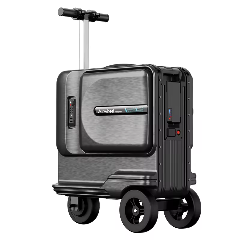 airwheel aluminum scooter luggage suitcase SE3T e-suitcase l...
