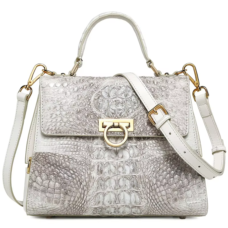 Brand bags women handbags luxury crocodile leather women's b...