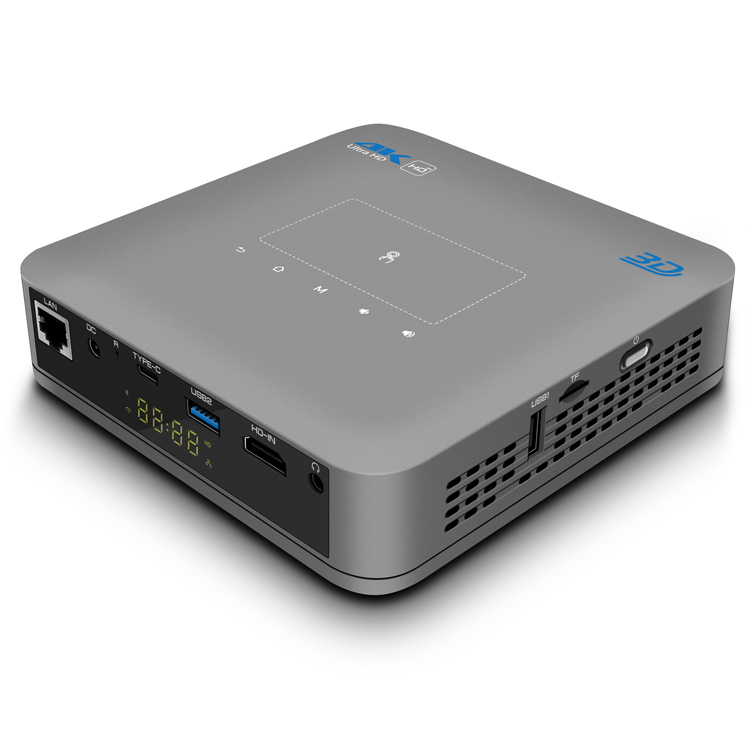 DLP Smart Projector 3D Home Theater 4K HD Private Cinema Dou...