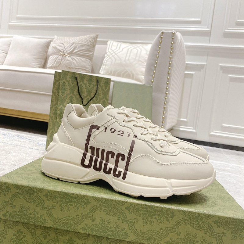 GUCCI_ Dad Shoes 1921 Couple Models Height Increasing Shoes ...