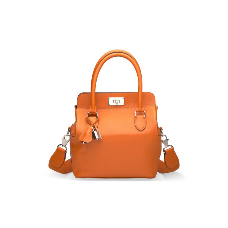 Hermes classic toolbox orange 20 bag