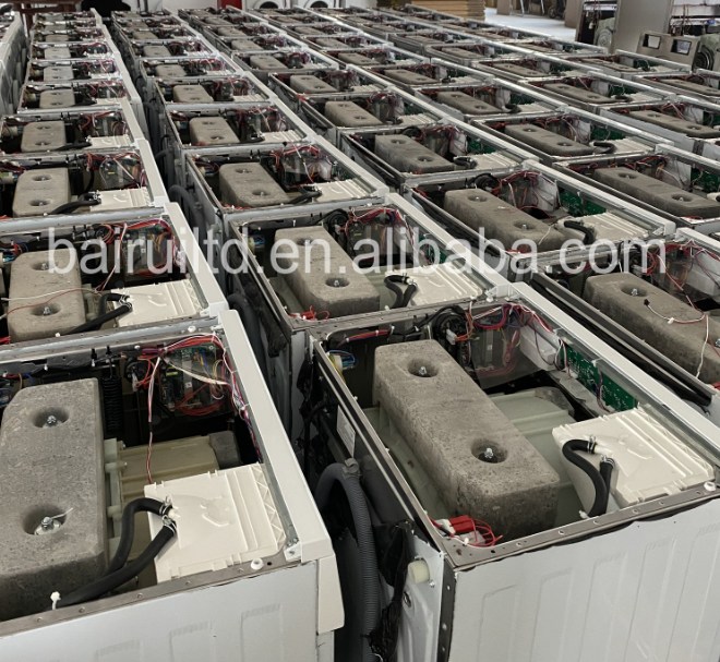 home using family using washer machines for the laundry shop...