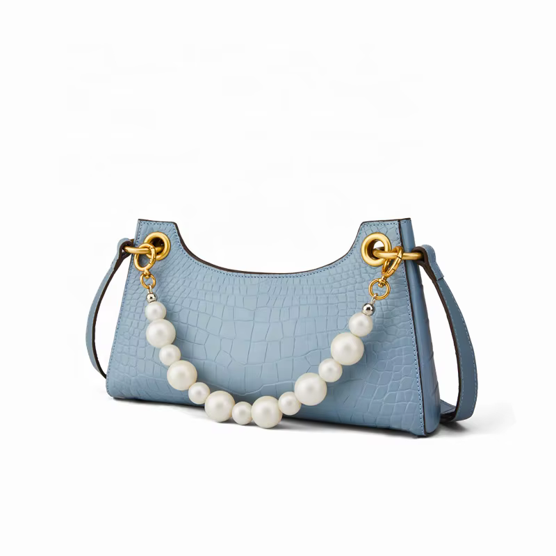 Hot sale crocodile skin leather bags women luxury crocodile ...