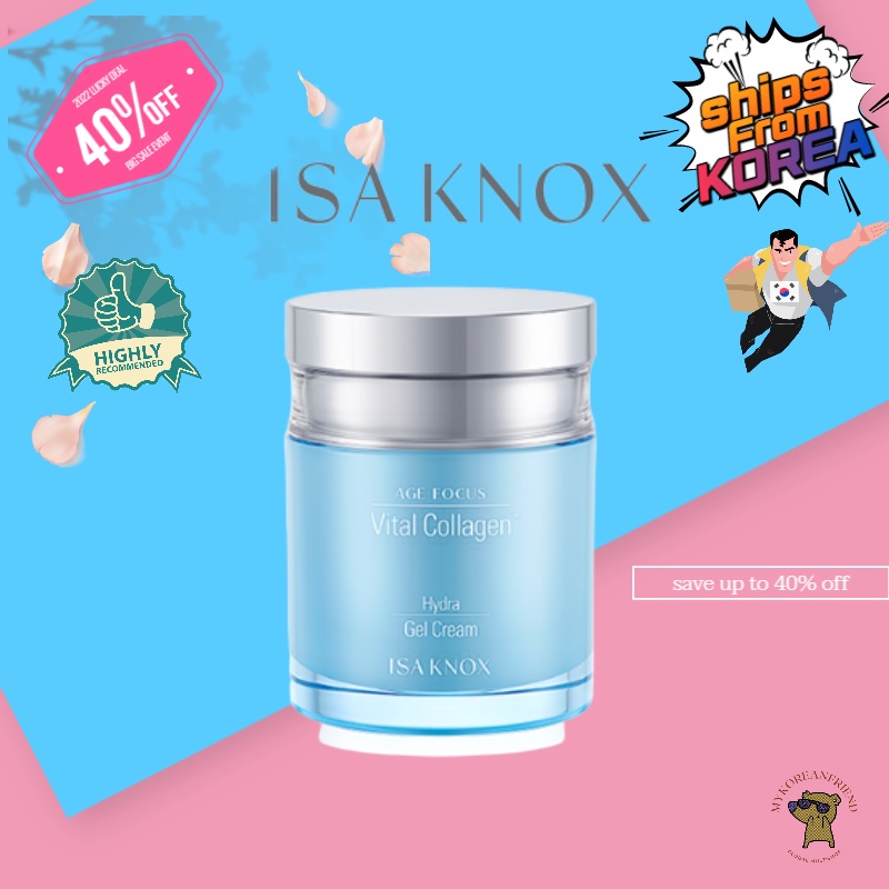 Isa Knox Age Focus Vital Collagen Hydra Gel Cream 100ml mois...