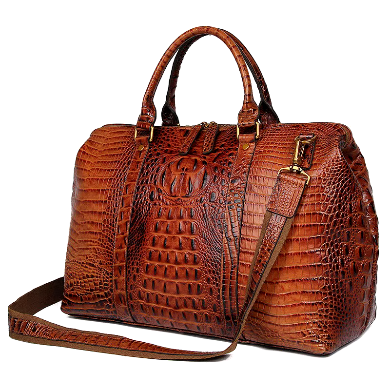 Luxury Crocodile Handbag Women Bags Large Capacity Alligator...