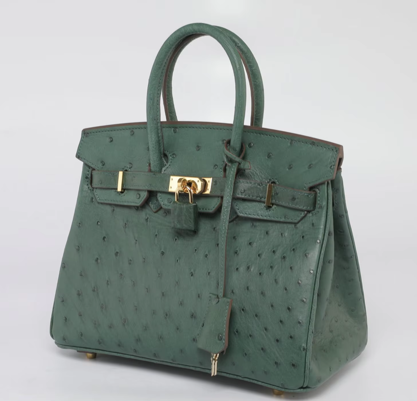 ostrich leather luxury quality 1 piece drop shipping persona...