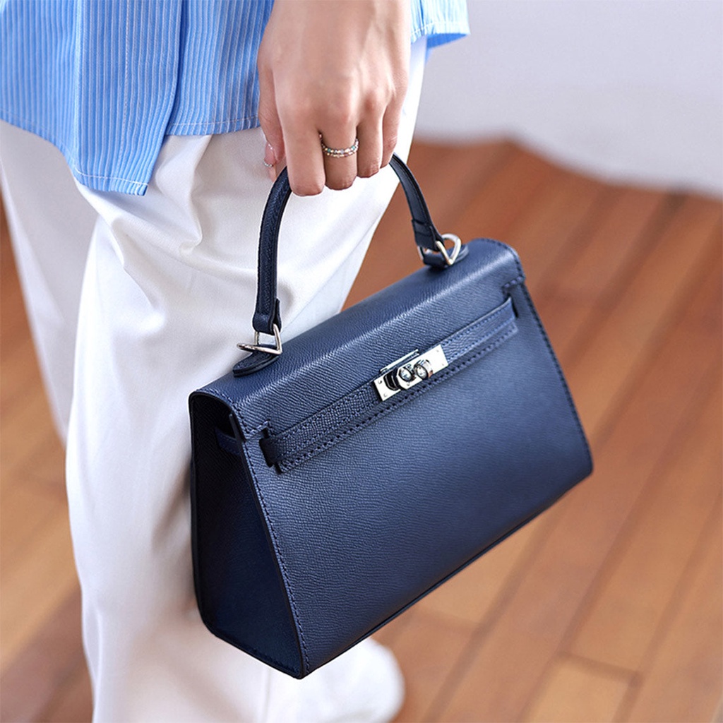 POPSEWING® Luxury Handbags Top Grain Leather DIY Bag Kit fo...