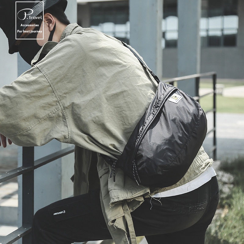 P.travel Cross Body Bag Women Men 6L Waist Bag for Workout T...