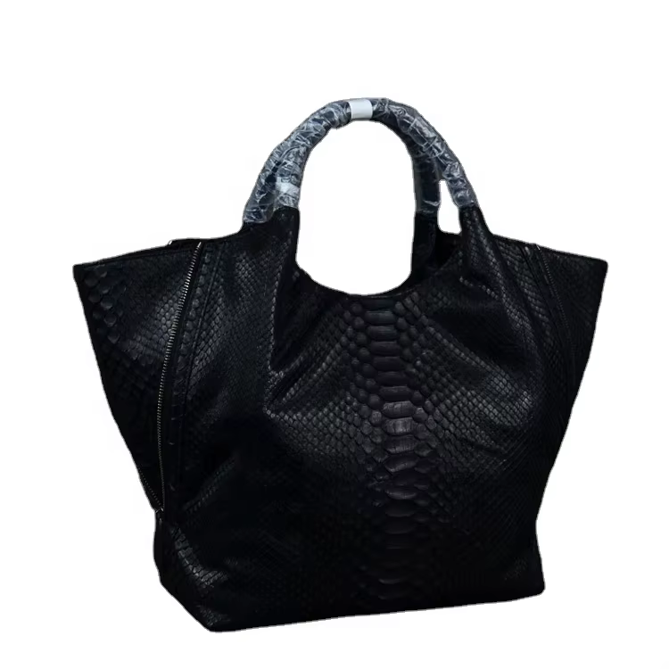 Real animal skin handbag python skin ladies bag exotic skin ...