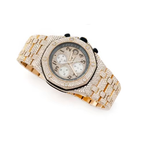 Sale Lab Grown Diamond Hip Hop Diamond Watches For Men in 14...